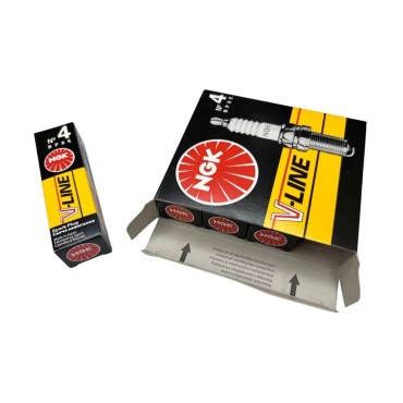 Свечи зажигания  V-Line №4  (5637) NGK